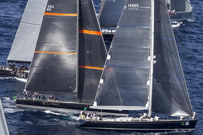 Mini Maxi start - 2013 Maxi Yacht Rolex Cup ©  Rolex / Carlo Borlenghi http://www.carloborlenghi.net